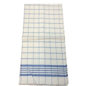 Vintage new old stock Canon kitchen towels blue farmhouse country